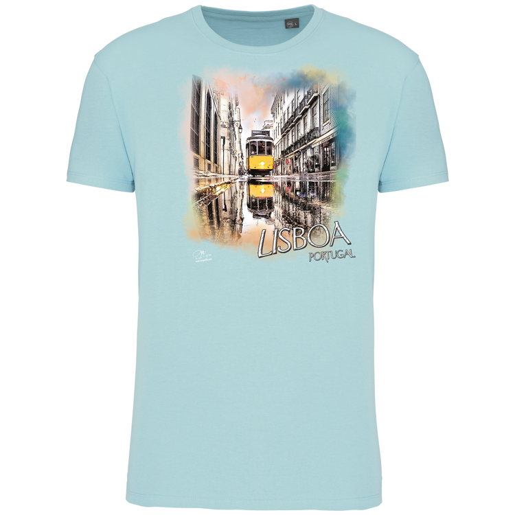T-Shirt Algodão Biológico Espelho Lisboa