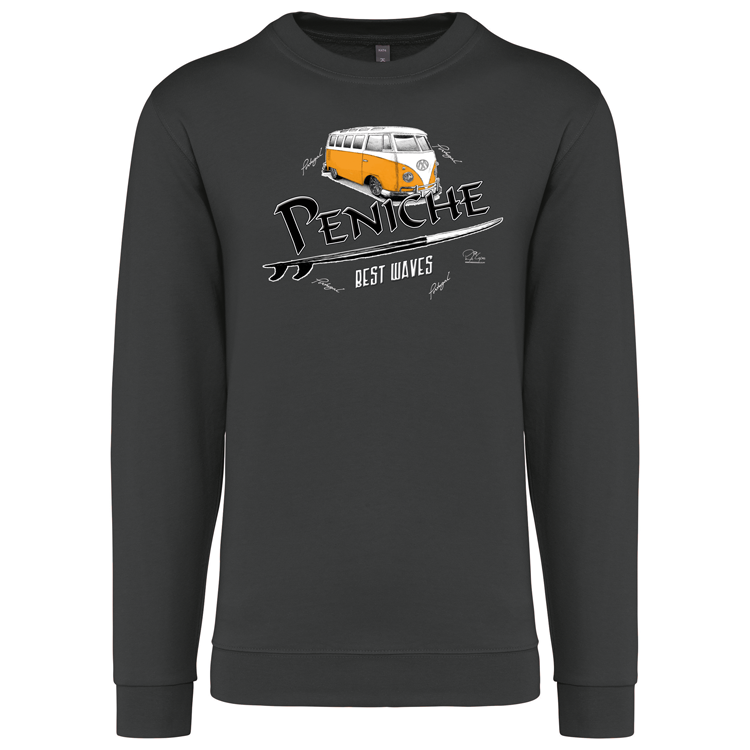 Sweatshirt Kariban sem Capuz Pão de Forma Peniche