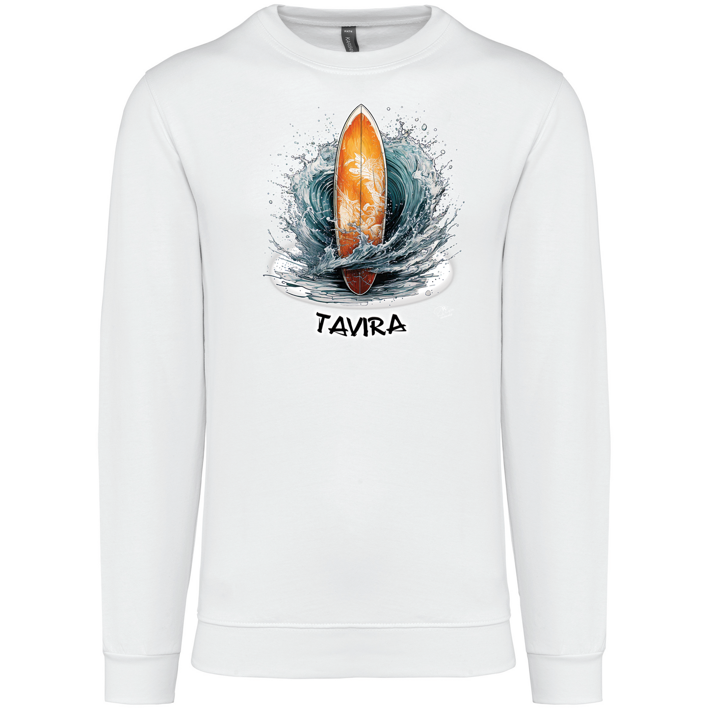 Sweatshirt Kariban sem Capuz Prancha Tavira