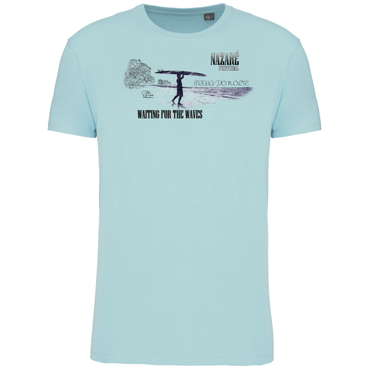 T-Shirt Algodão Biológico Praia do Norte