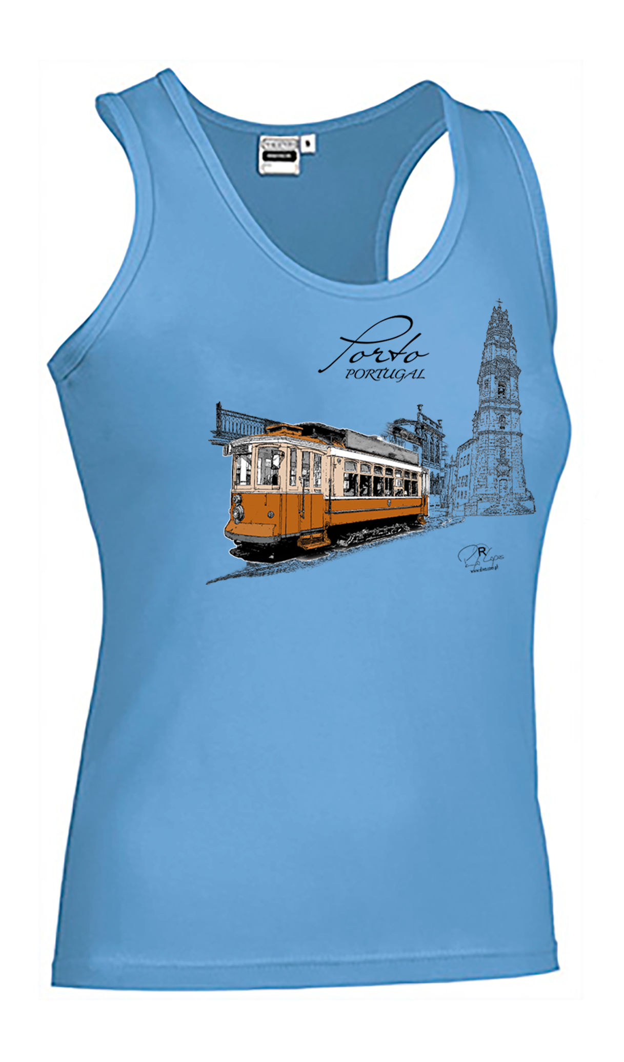 T-shirt Alças Senhora Carreira Clérigos