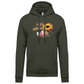 Sweatshirt Kariban com Capuz Madeira Flowers