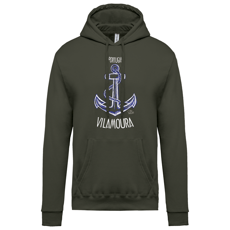 Sweatshirt Kariban com Capuz Âncora Vilamoura