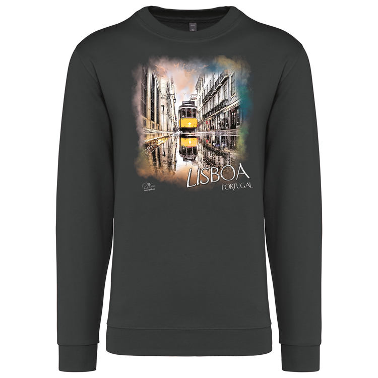 Sweatshirt Kariban sem Capuz Espelho Lisboa