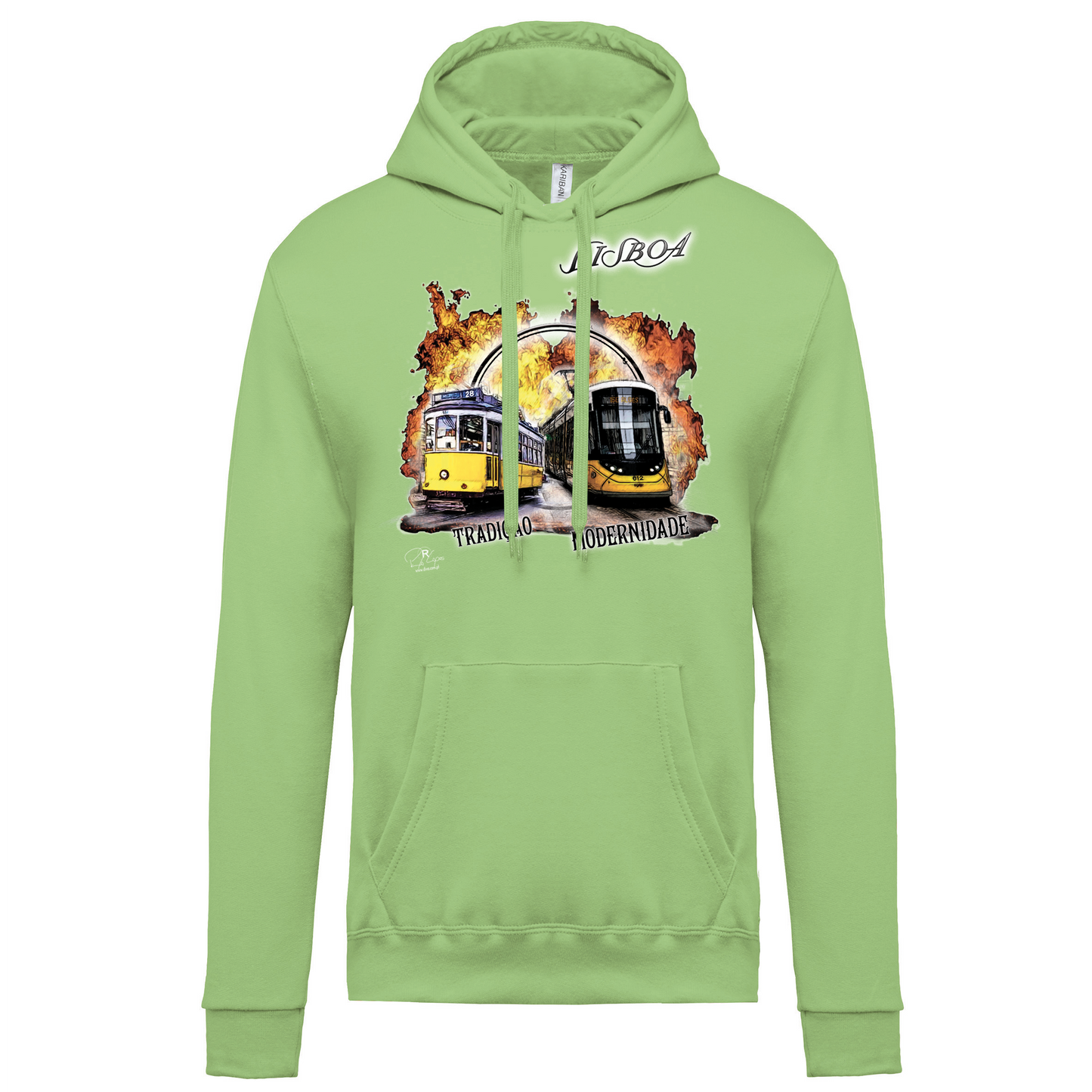 Sweatshirt Kariban com Capuz Tradição e Modernidade
