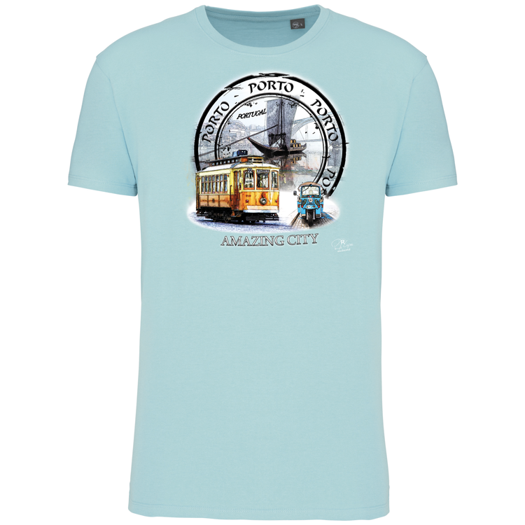 T-Shirt Algodão Biológico Amazing City Porto