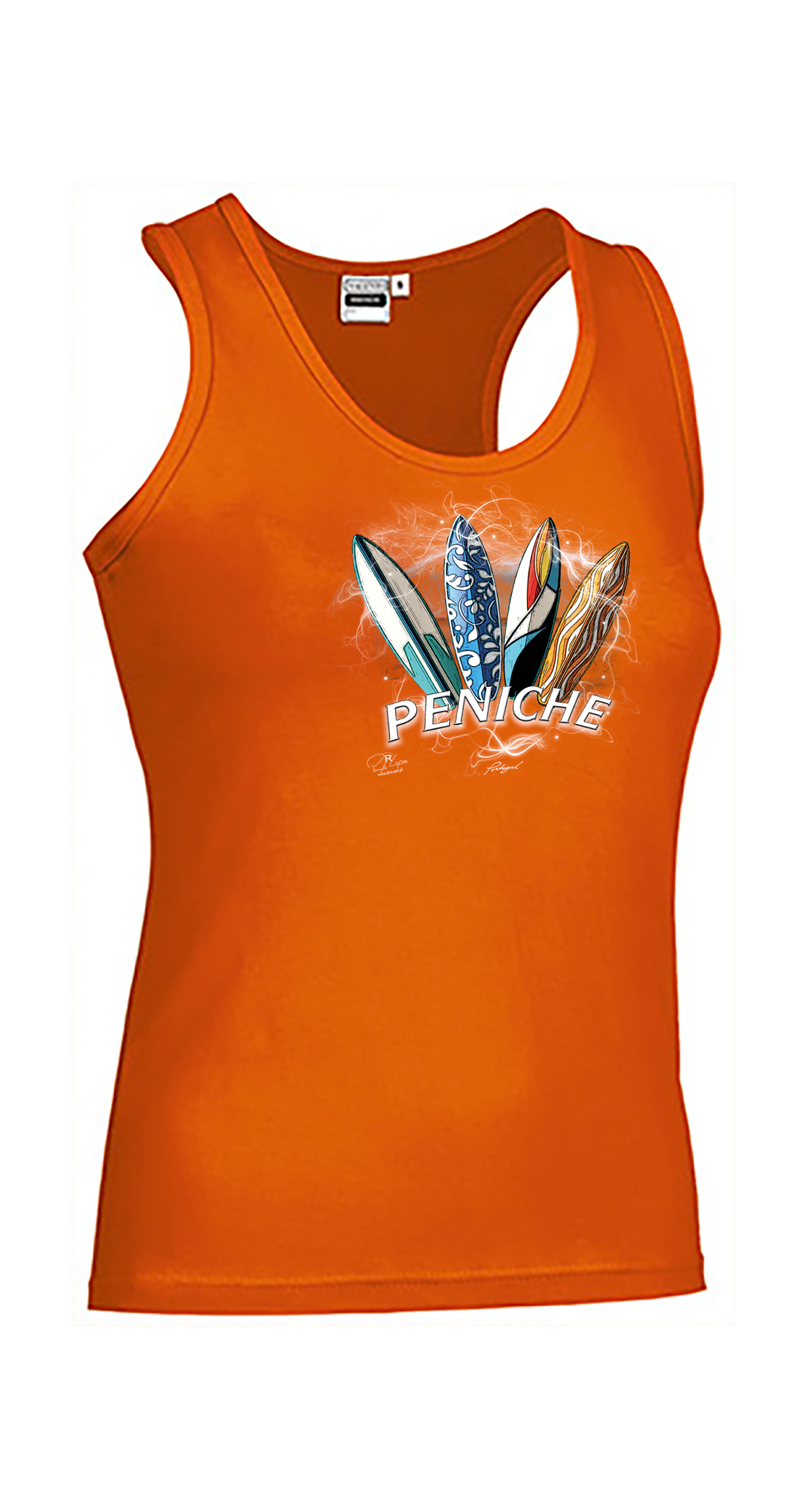 T-shirt Alças Senhora Surfboards Peniche