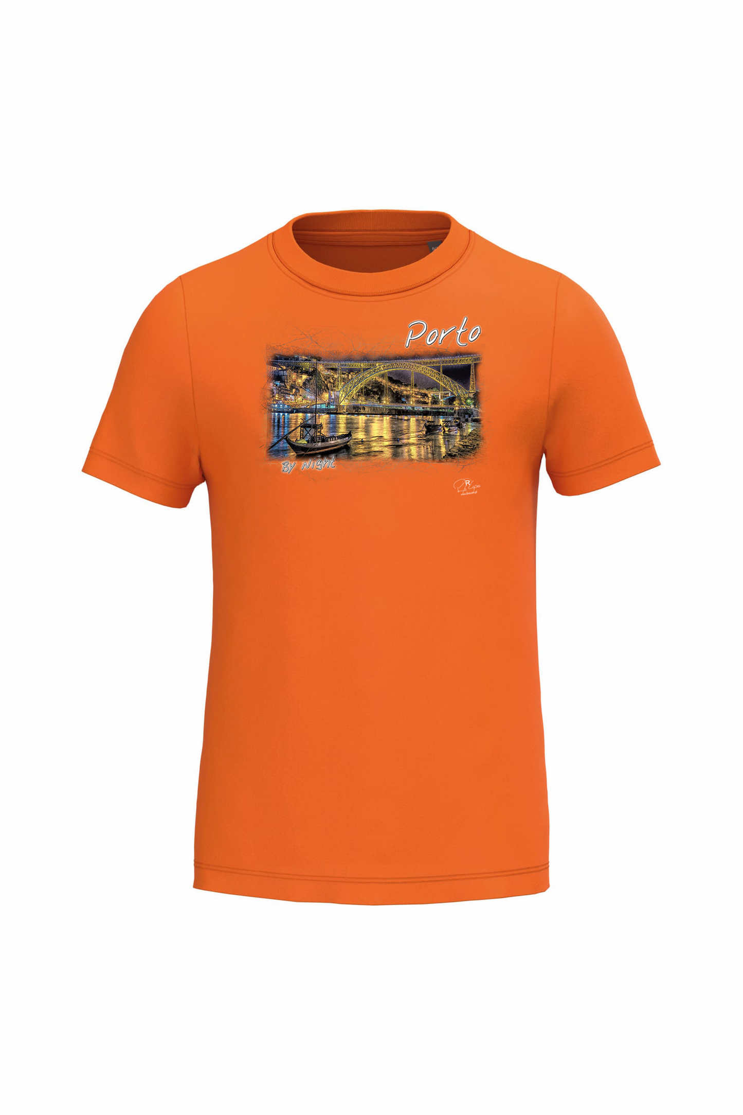 T-shirt de Criança Kariban Porto By Night