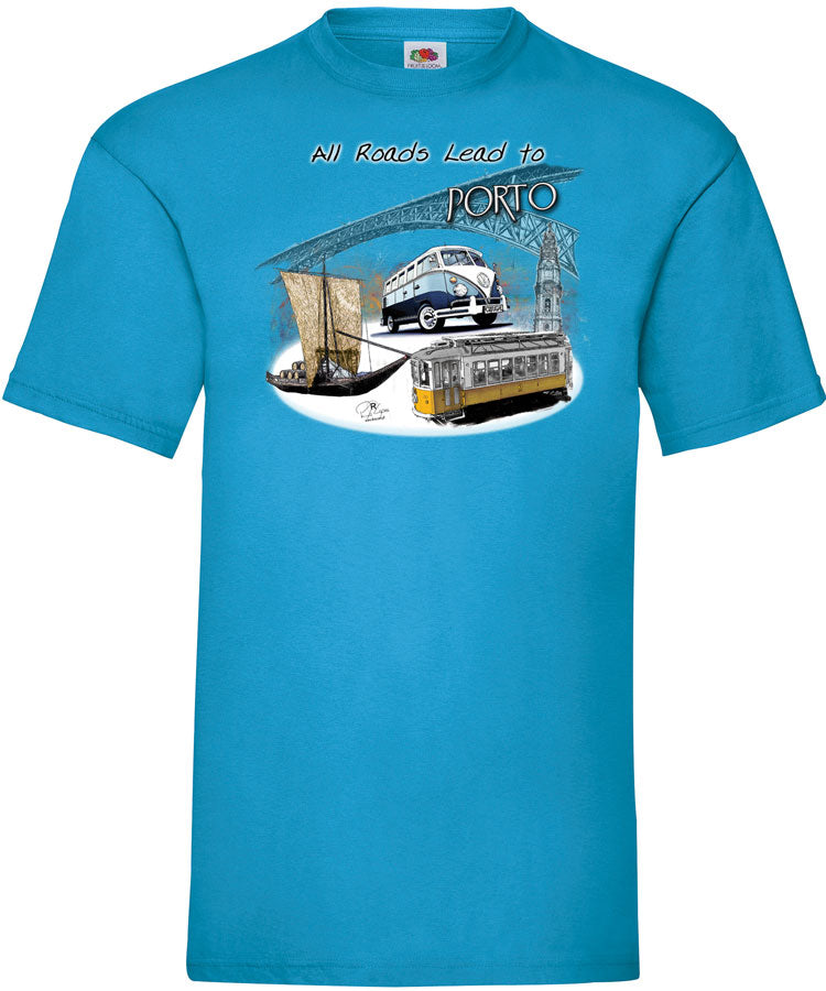 T-shirt All Roads Lead to Porto