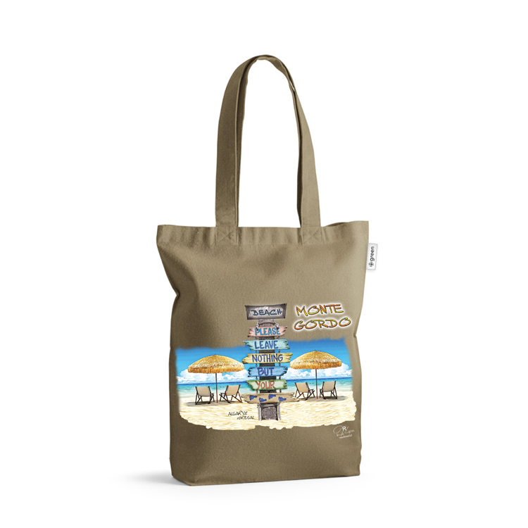 Sacos de Algodão Ecológico 220g Pégadas Monte Gordo