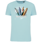 T-Shirt Algodão Biológico Surfboards Nazaré