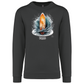Sweatshirt Kariban sem Capuz Prancha Faro