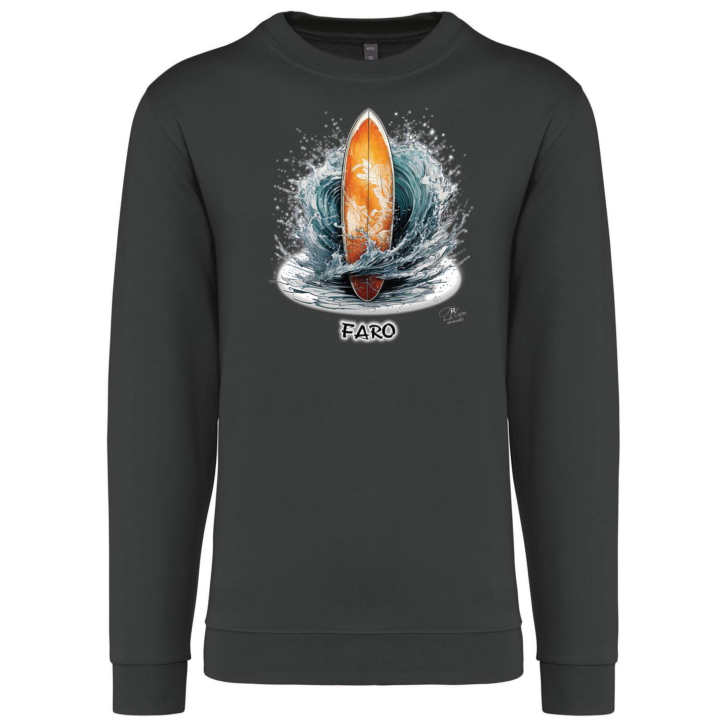 Sweatshirt Kariban sem Capuz Prancha Faro