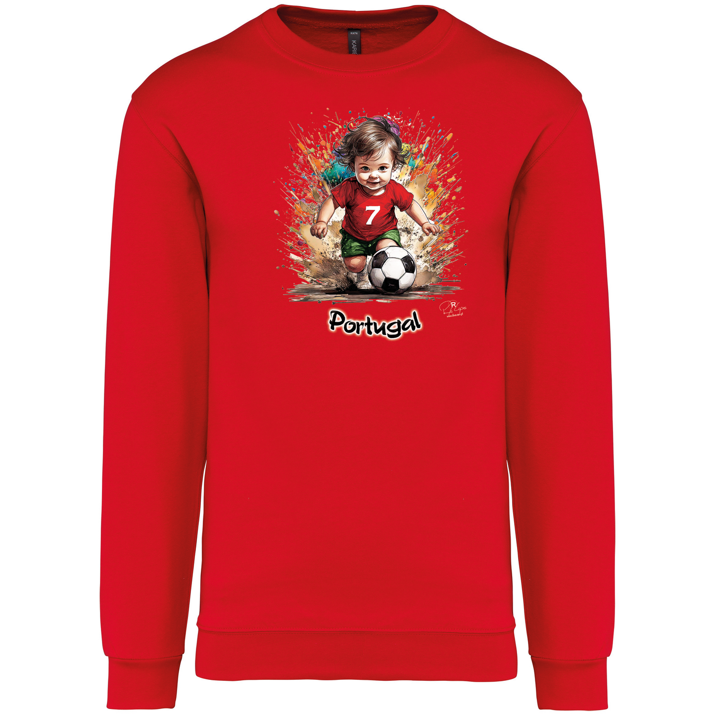 Sweatshirt Kariban sem Capuz 7 Portugal
