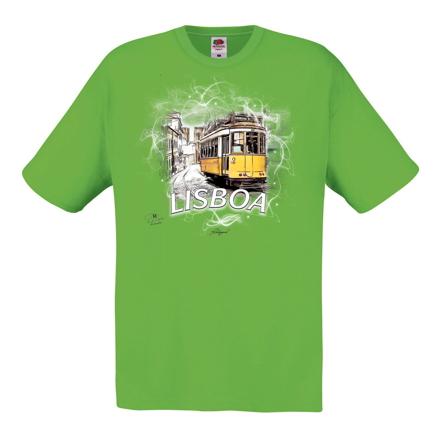 T-shirt Fruit of the Loom, Original 145g, Carreira 28 Lisboa