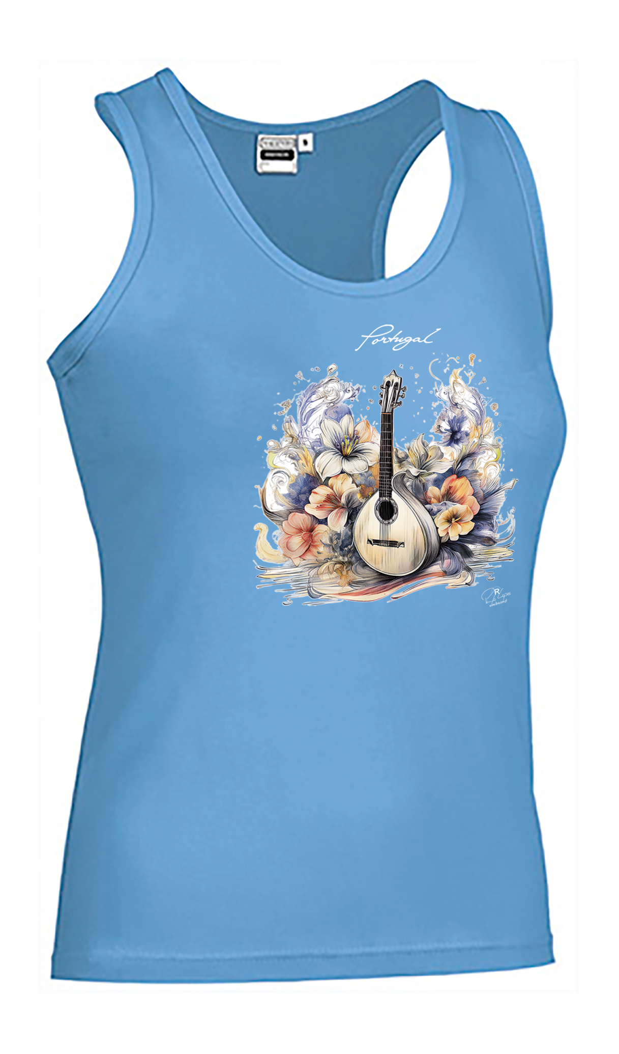 T-shirt Alças Senhora Guitarra Portuguesa