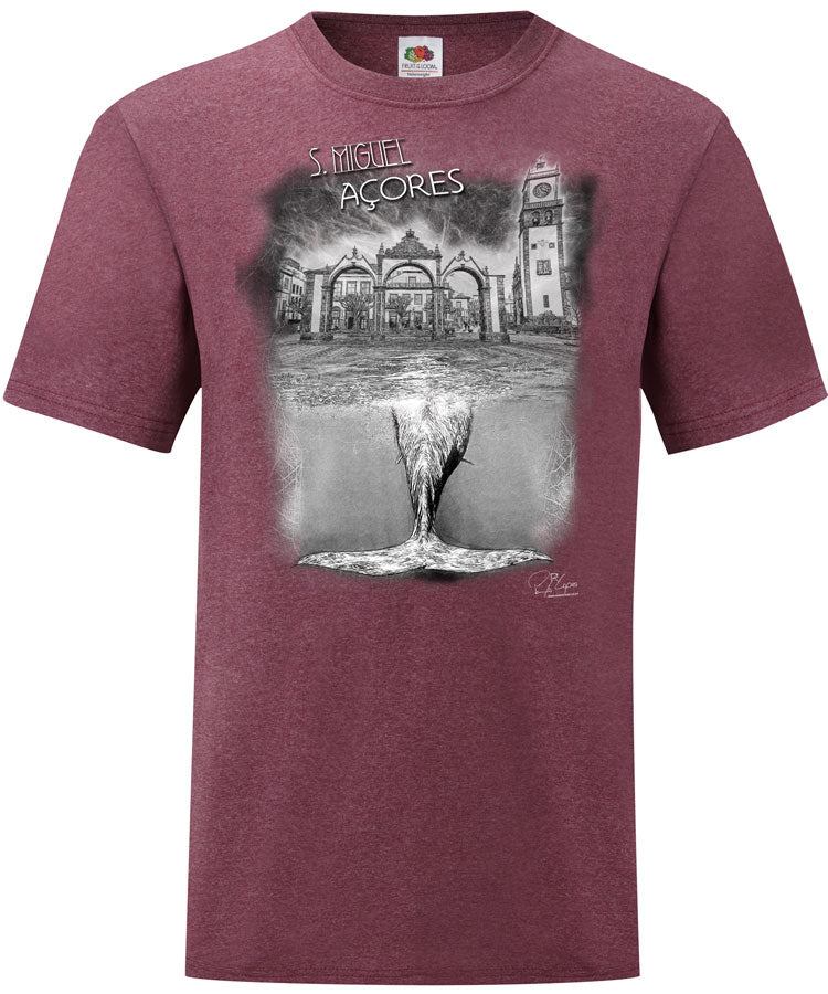 T-shirt Cachalote S. Miguel