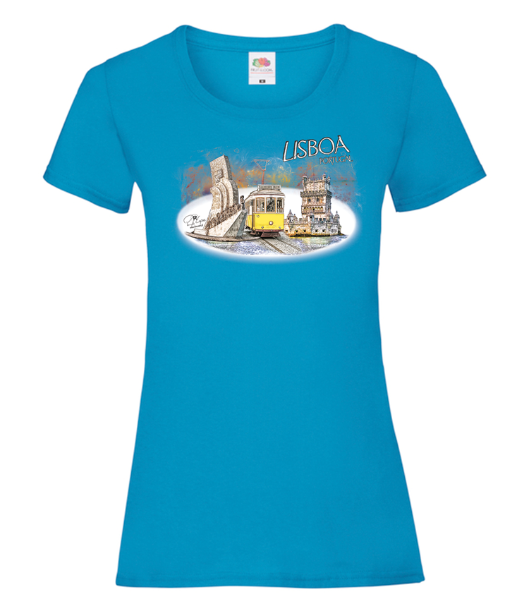 T-shirt Senhora Monumentos Belém