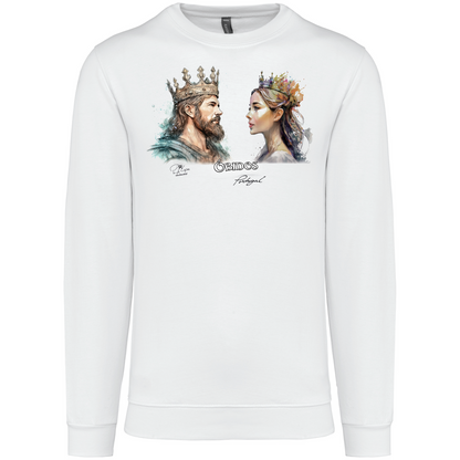 Sweatshirt Kariban sem Capuz King and Queen Óbidos