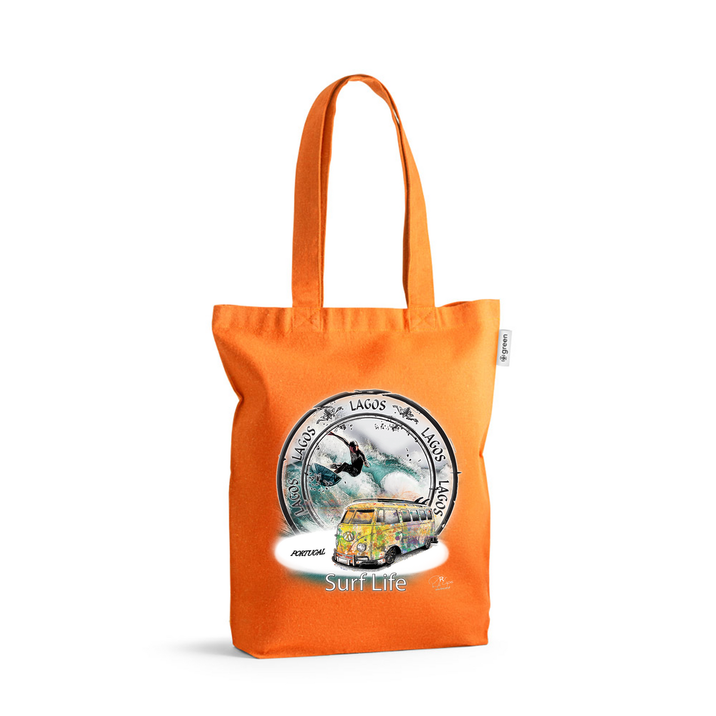 Sacos de Algodão Ecológico 220g Surf Life Lagos