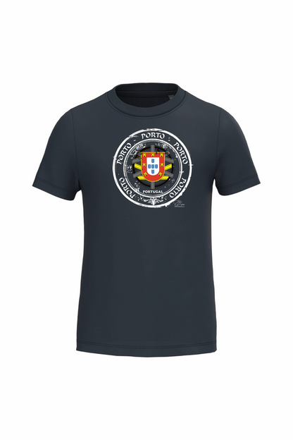 T-shirt de Criança Kariban Selo Escudo Porto