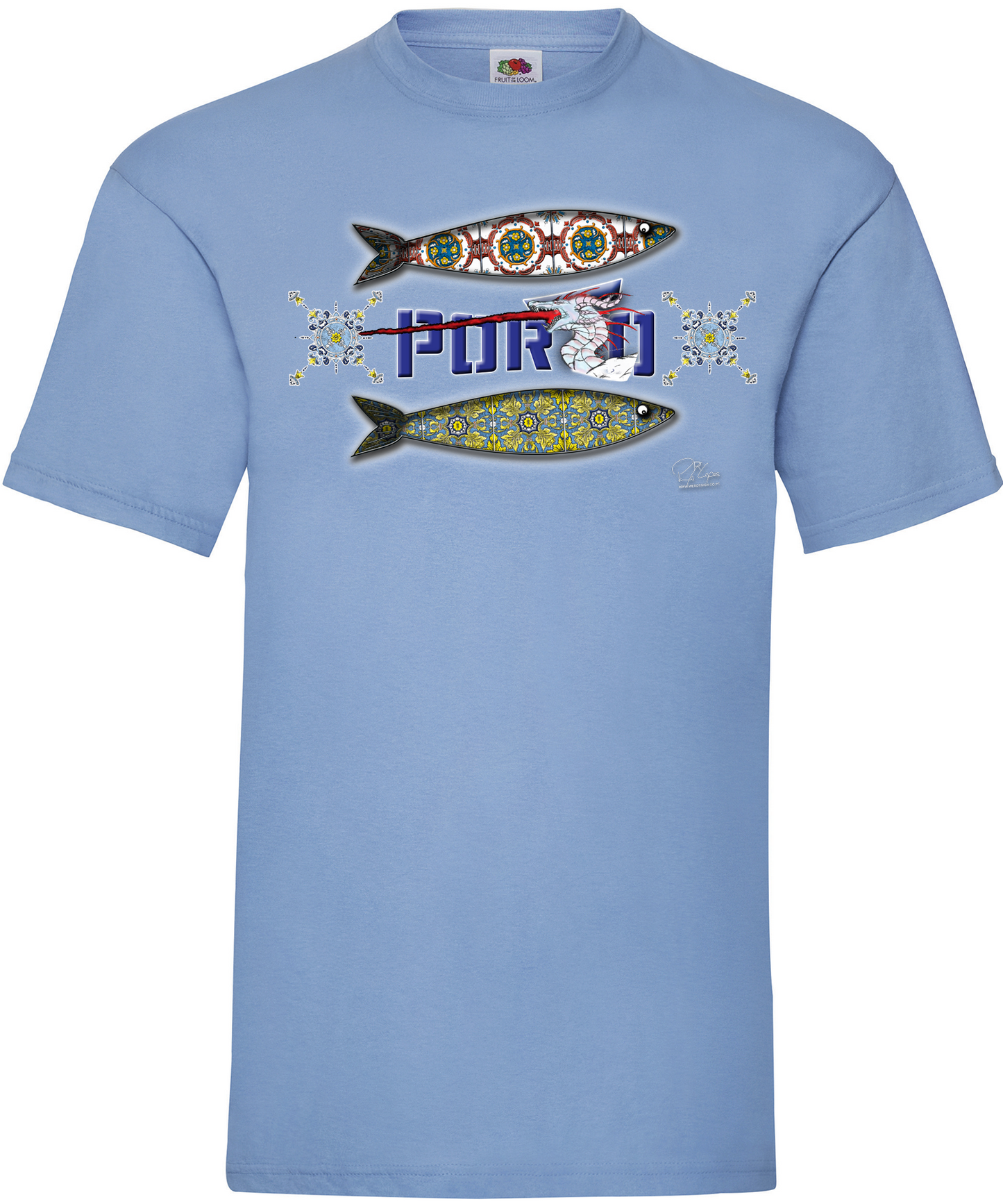 T-shirt 2 Sardinhas Porto