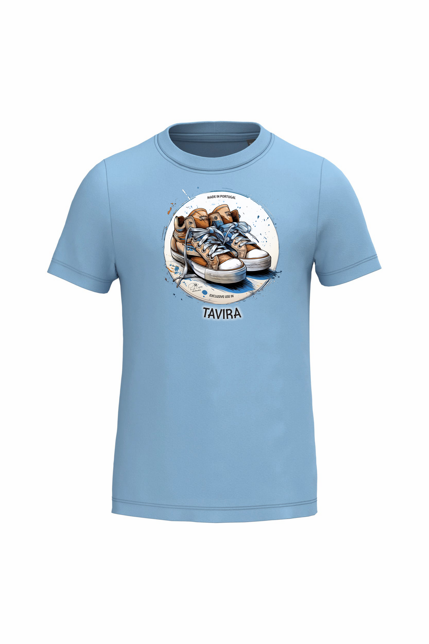 T-shirt de Criança Kariban Exclusive Tavira