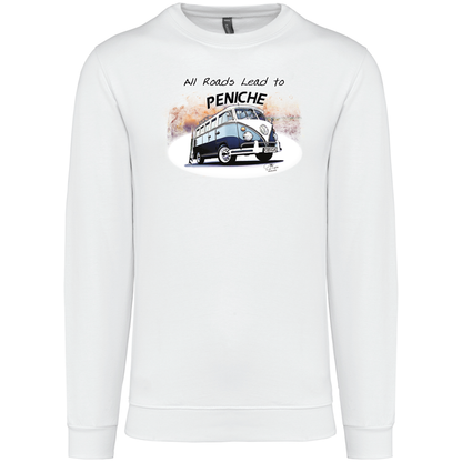 Sweatshirt Kariban sem Capuz All Roads Lead to Peniche