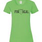T-shirt Senhora Mapa de Portugal