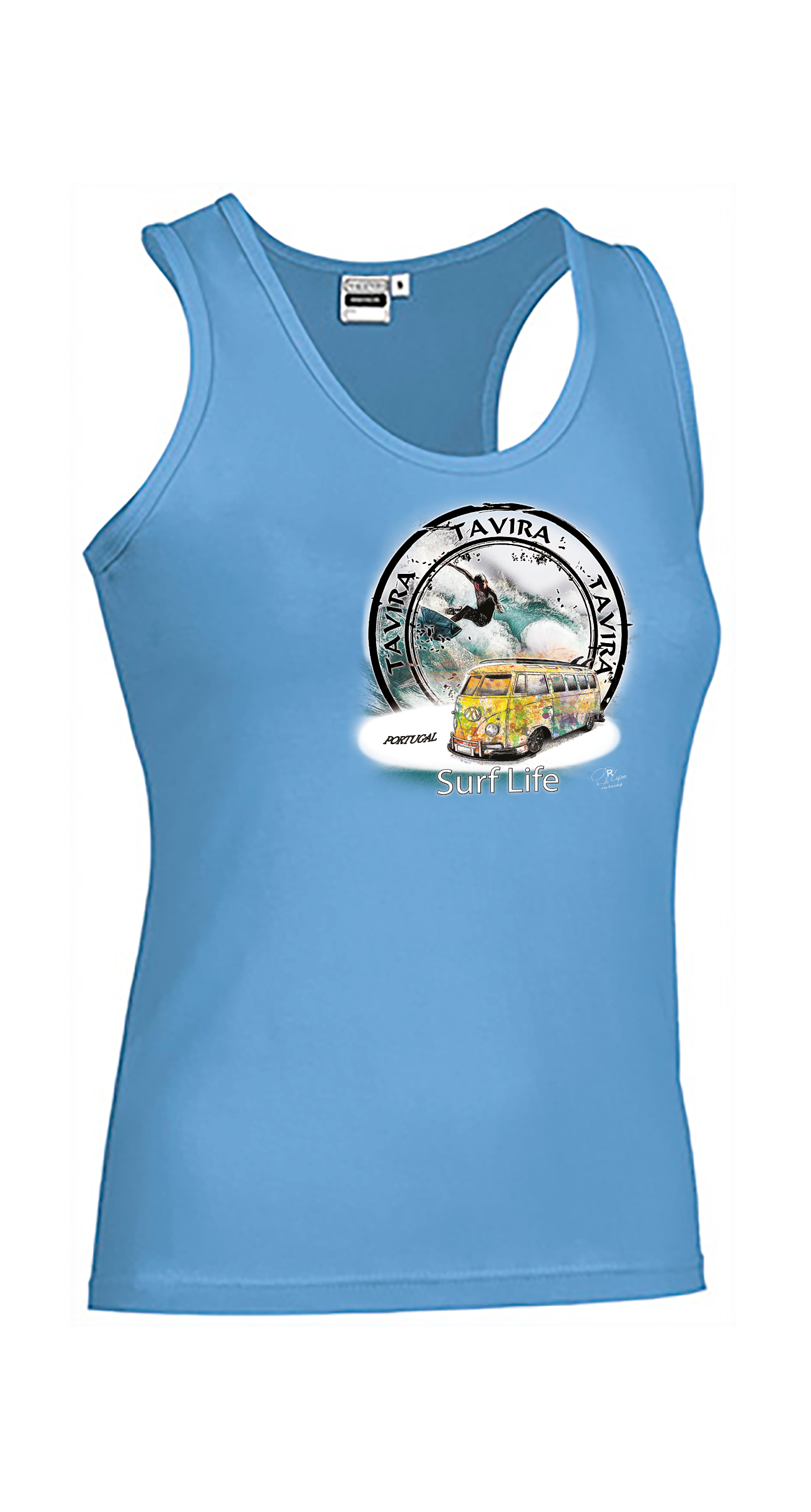 T-shirt Alças Senhora Surf Life Tavira