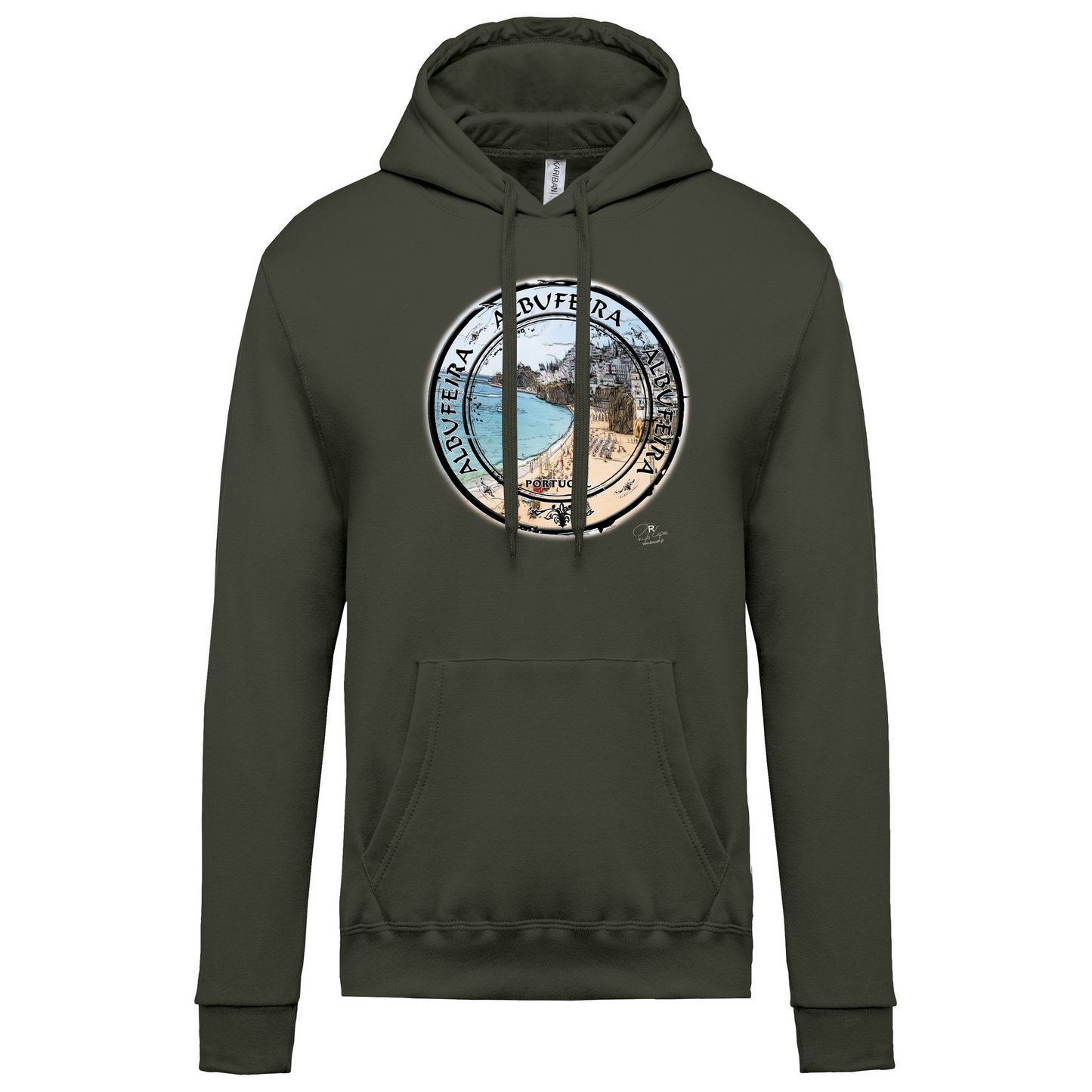 Sweatshirt Kariban com Capuz Selo Albufeira