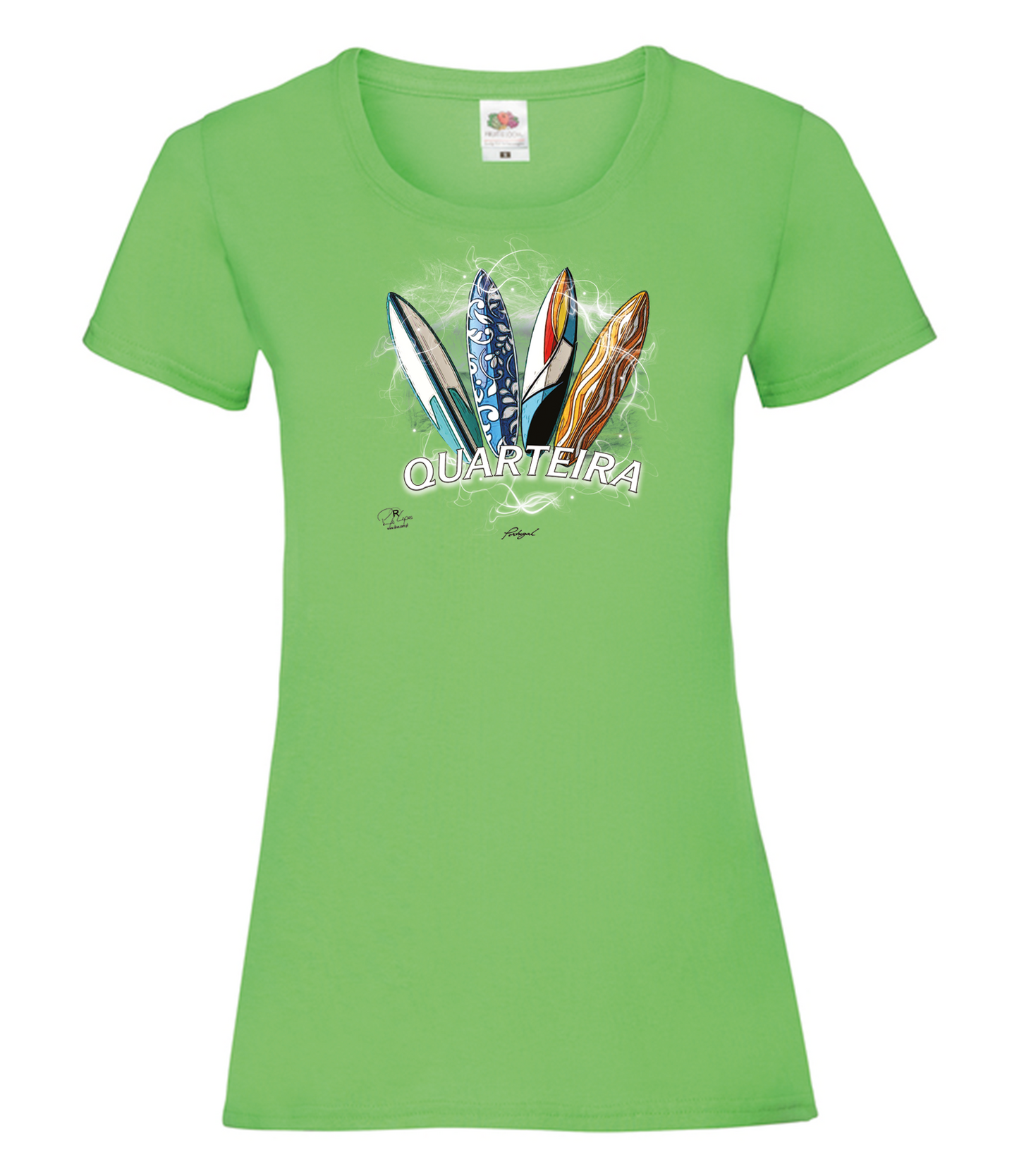 T-shirt Senhora Surfboards Quarteira