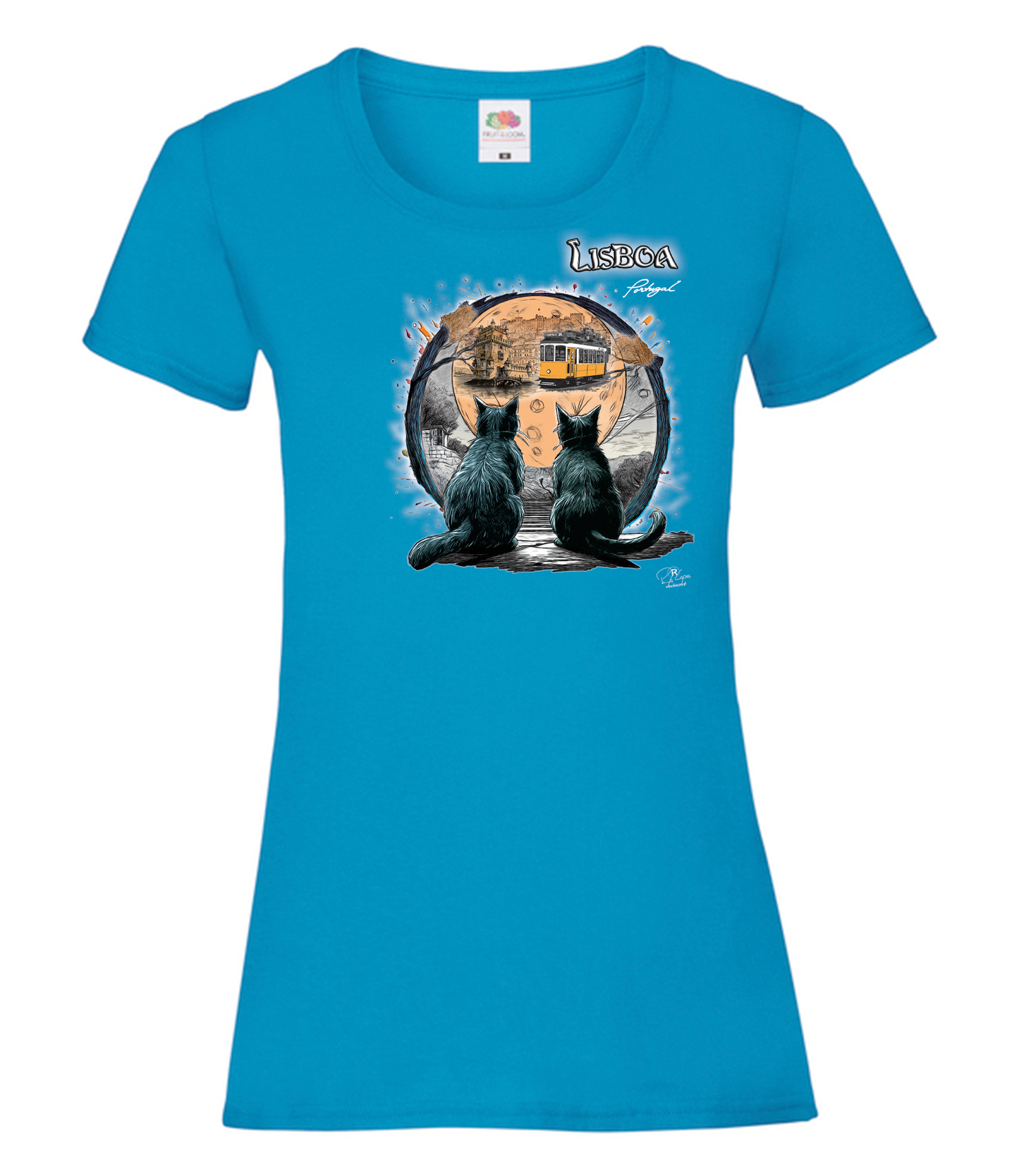 T-shirt Senhora Luar Lisboa