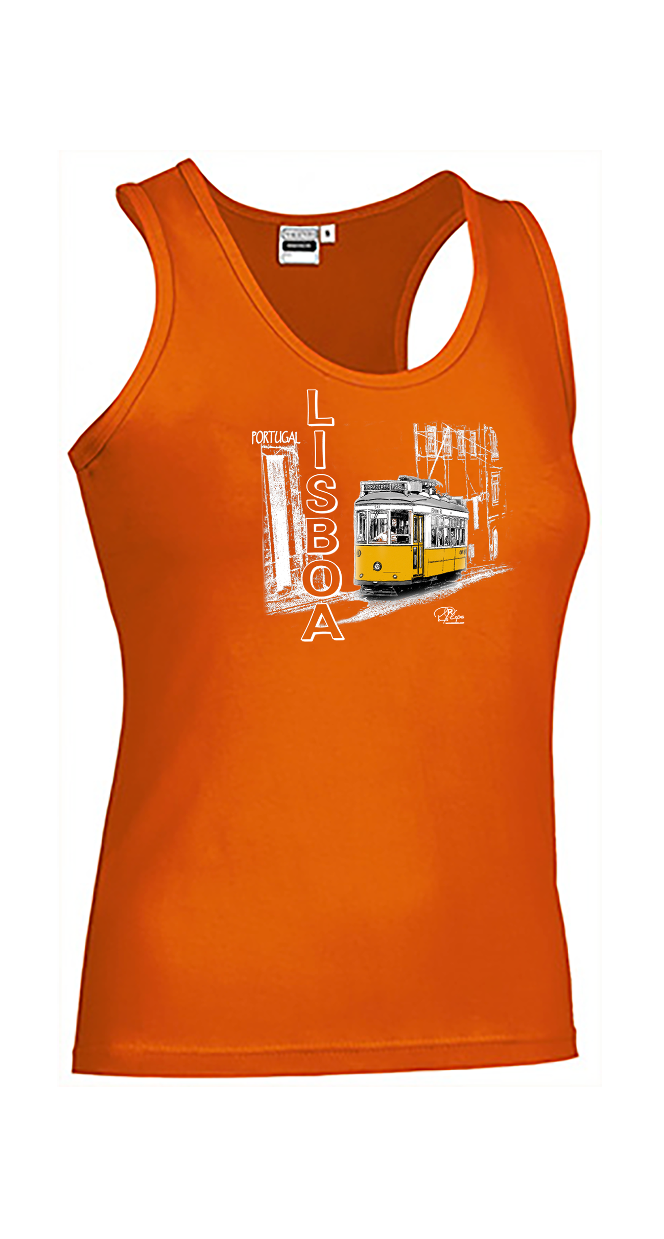 T-shirt Alças Senhora Eléctrico 4