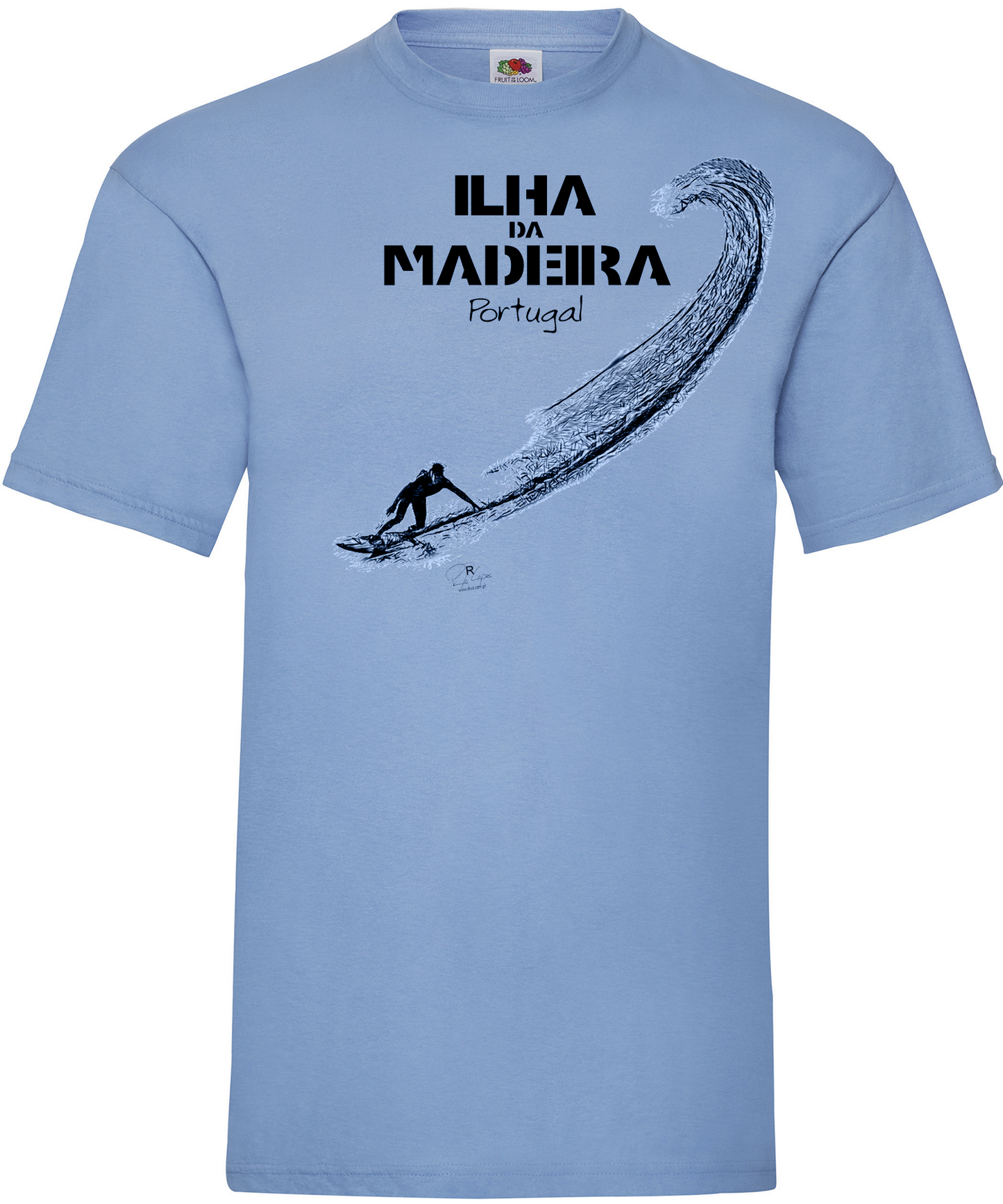 T-shirt Surf Ilha da Madeira