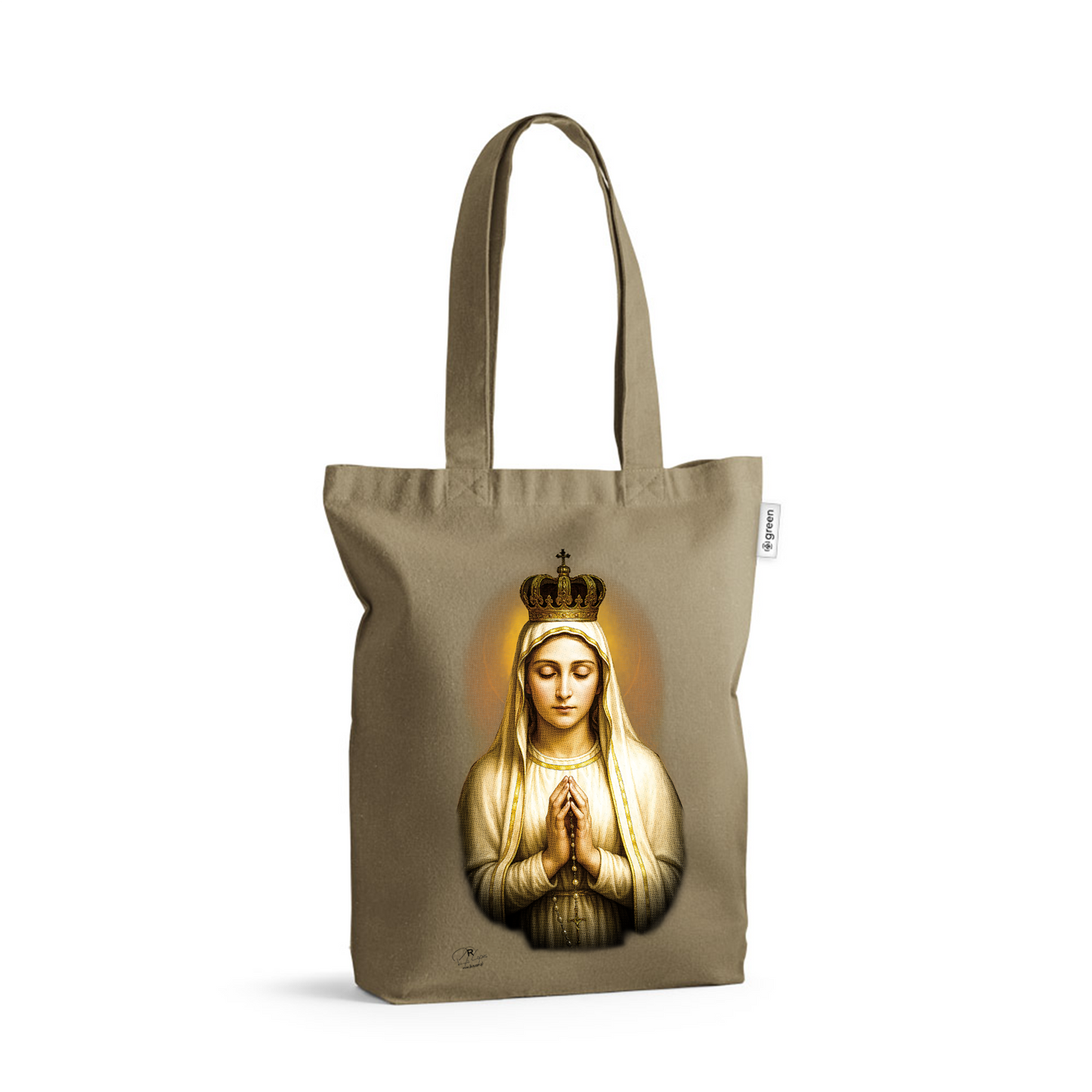 Sacos de Algodão Ecológico 220g Lady of Fátima