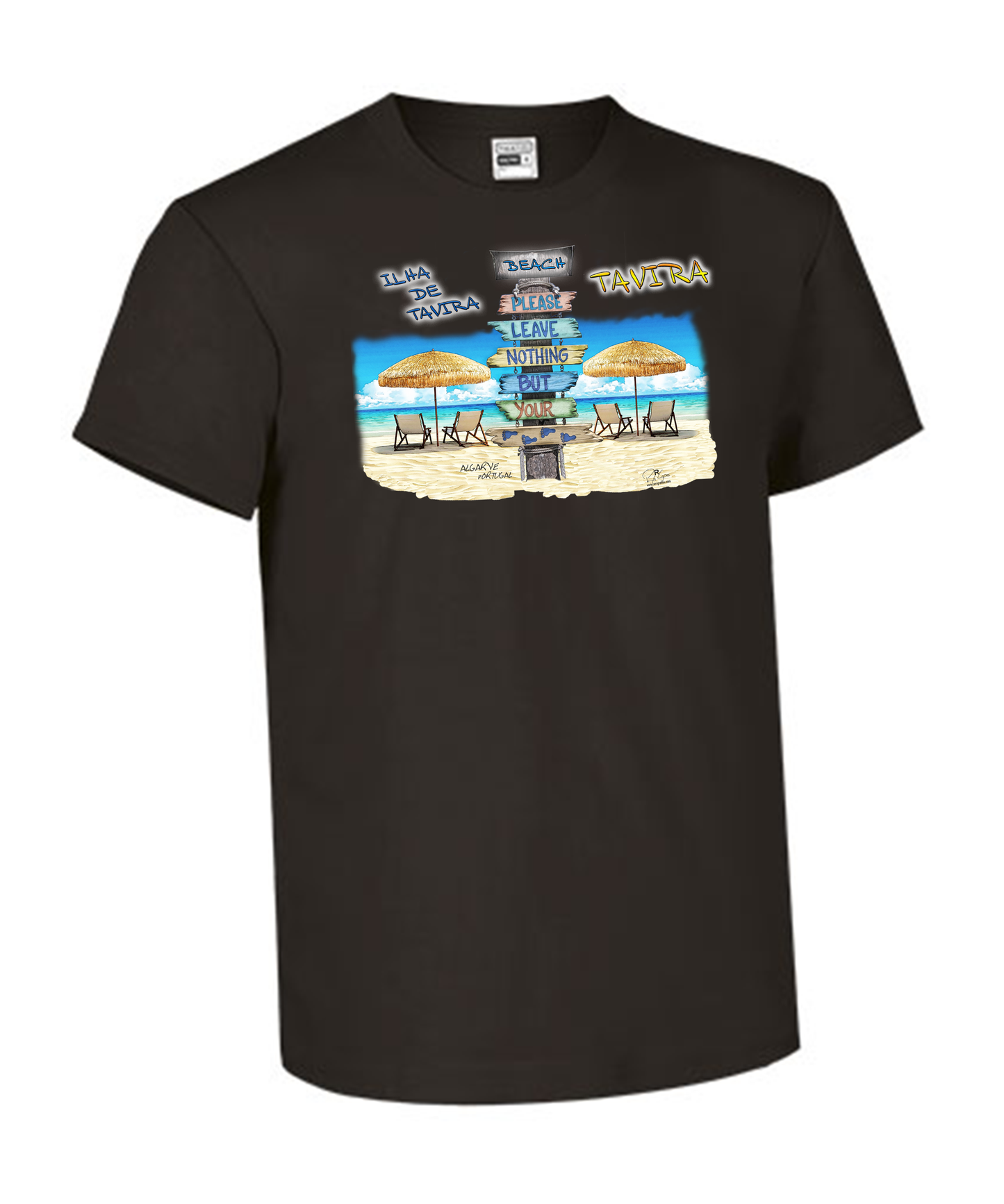 T-shirt Kids Pegadas Tavira