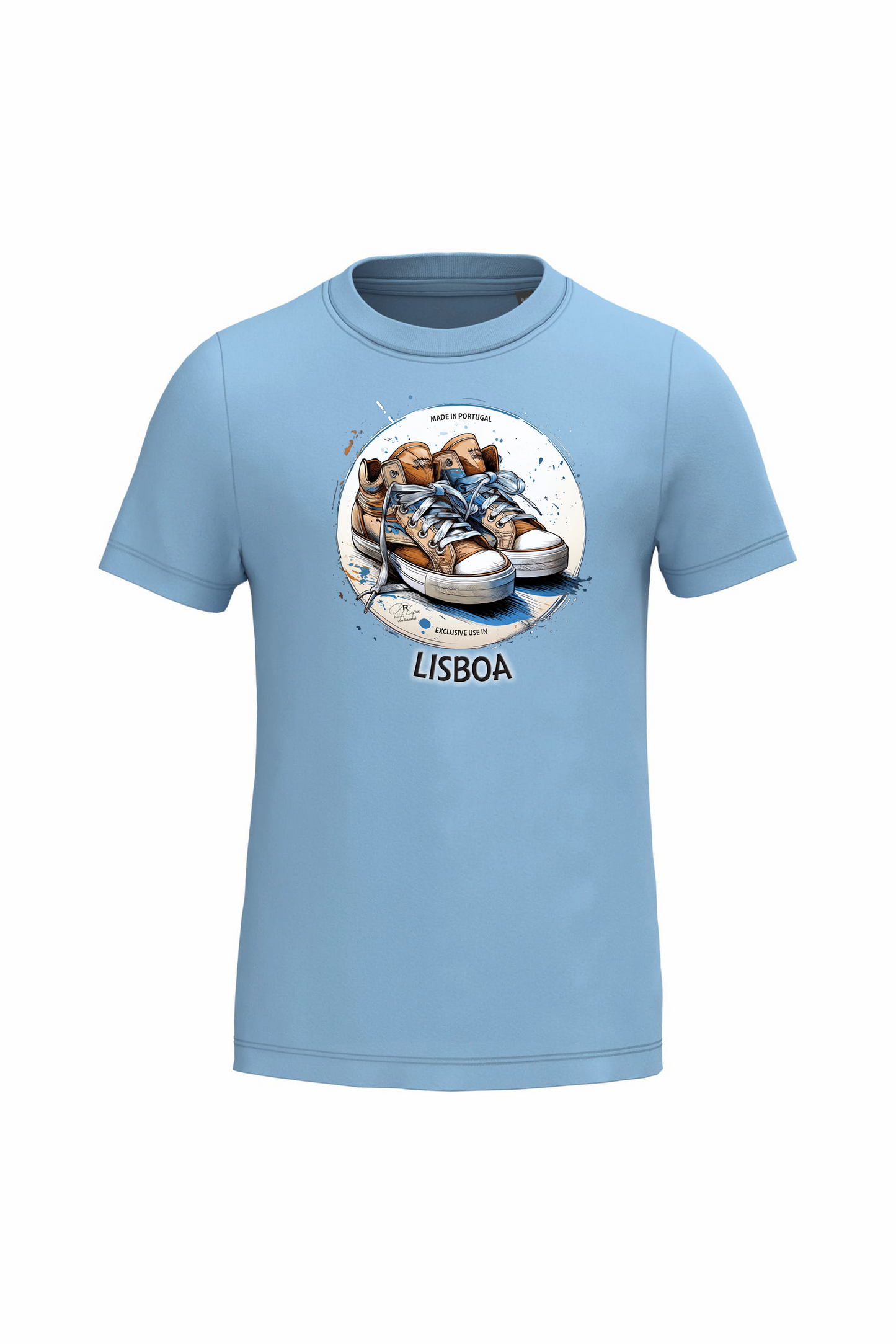 T-shirt de Criança Kariban Exclusive Lisboa