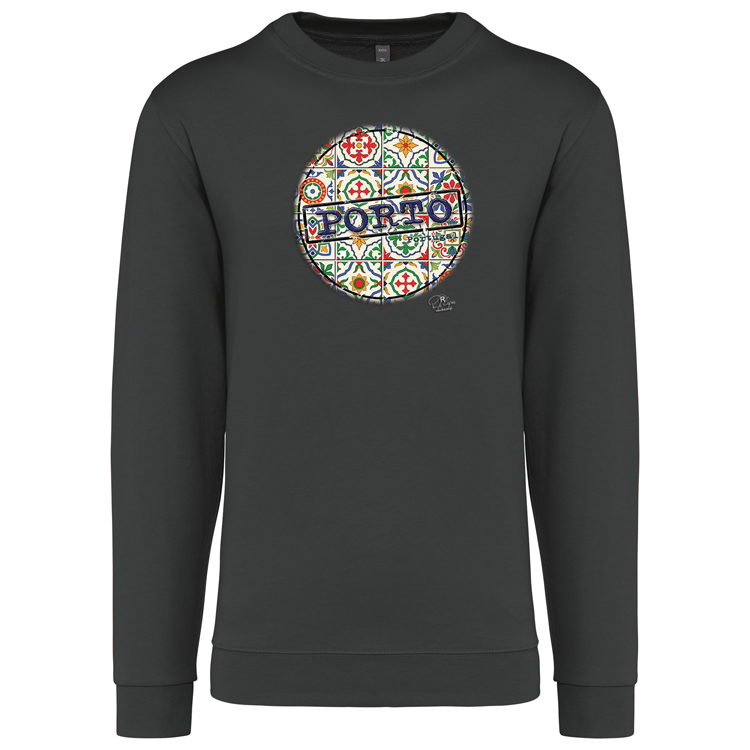 Sweatshirt Kariban sem Capuz Pin Porto
