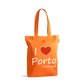 Sacos de Algodão Ecológico 220g I Love Porto