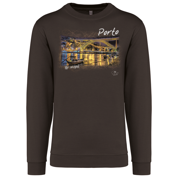 Sweatshirt Kariban sem Capuz Porto By Night