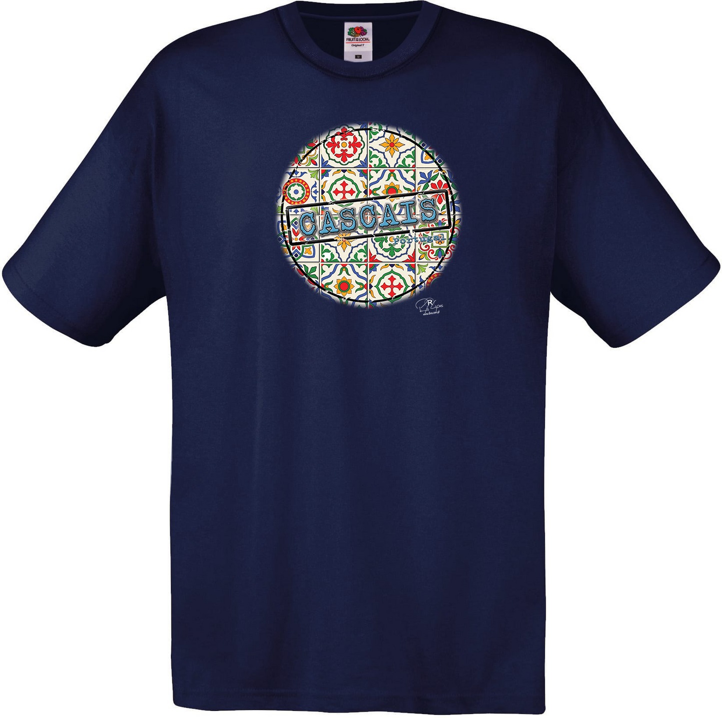 T-shirt Fruit of the Loom, Original 145g, Pin Cascais