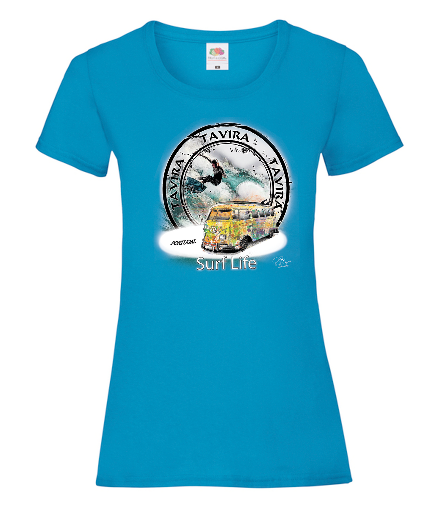 T-shirt Senhora Surf Life Tavira