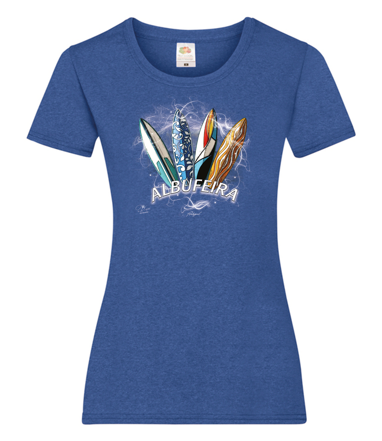 T-shirt Senhora Surfboards Albufeira
