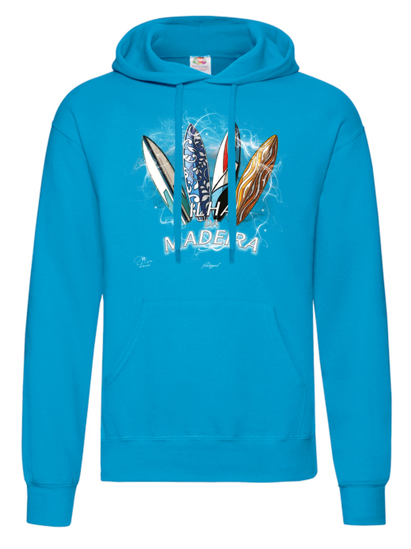 Sweatshirt Surfboards lha da Madeira