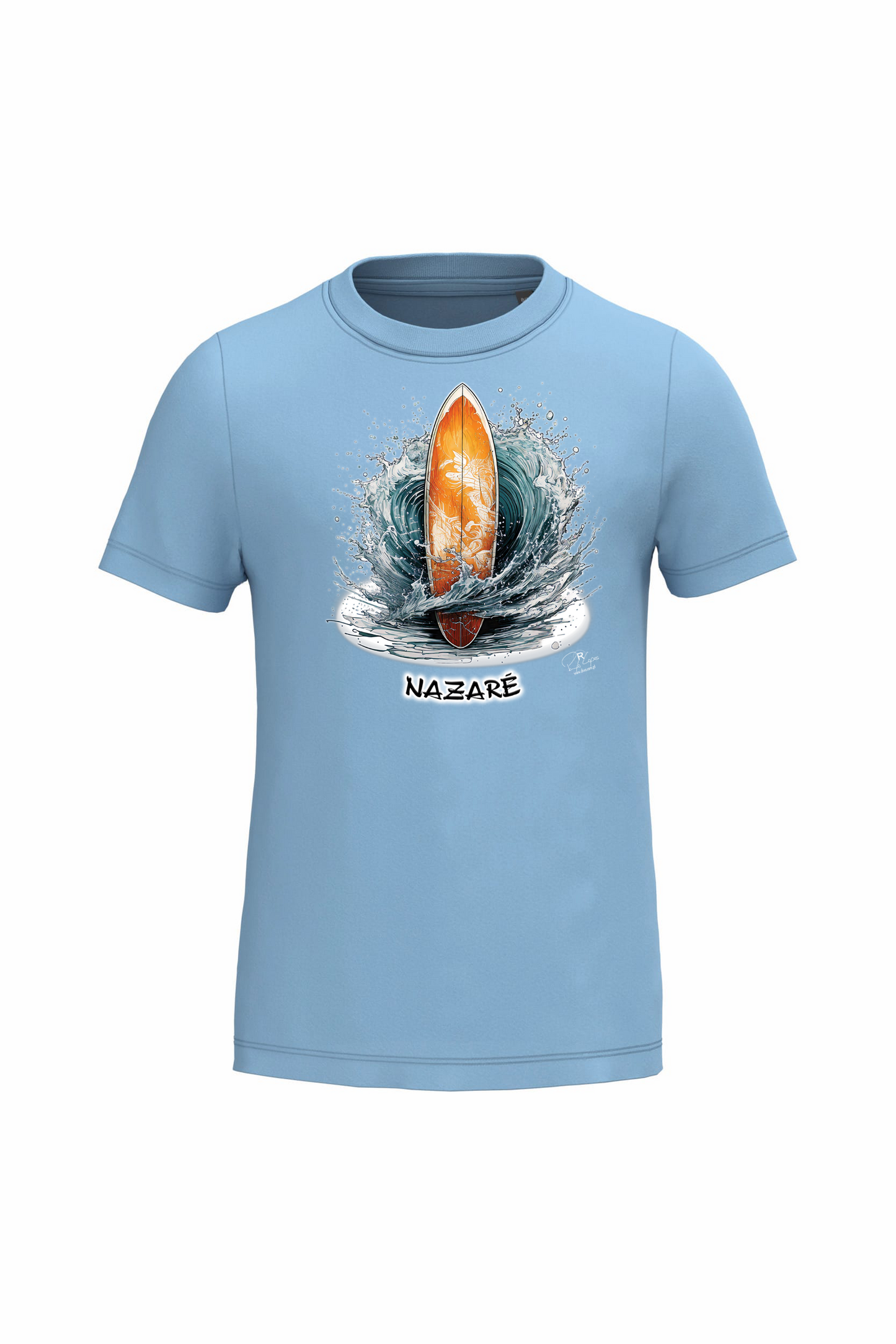 T-shirt de Criança Kariban Prancha Nazaré