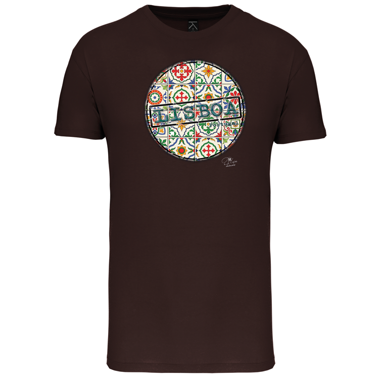 T-Shirt Algodão Biológico Pin Lisboa