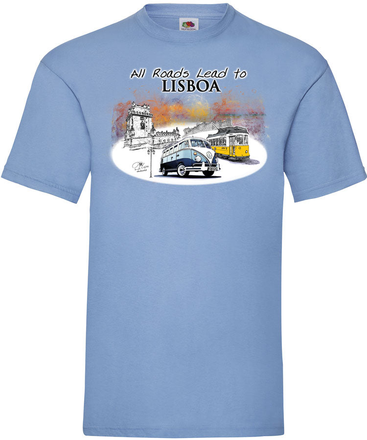 T-shirt All Roads Lead to Lisboa