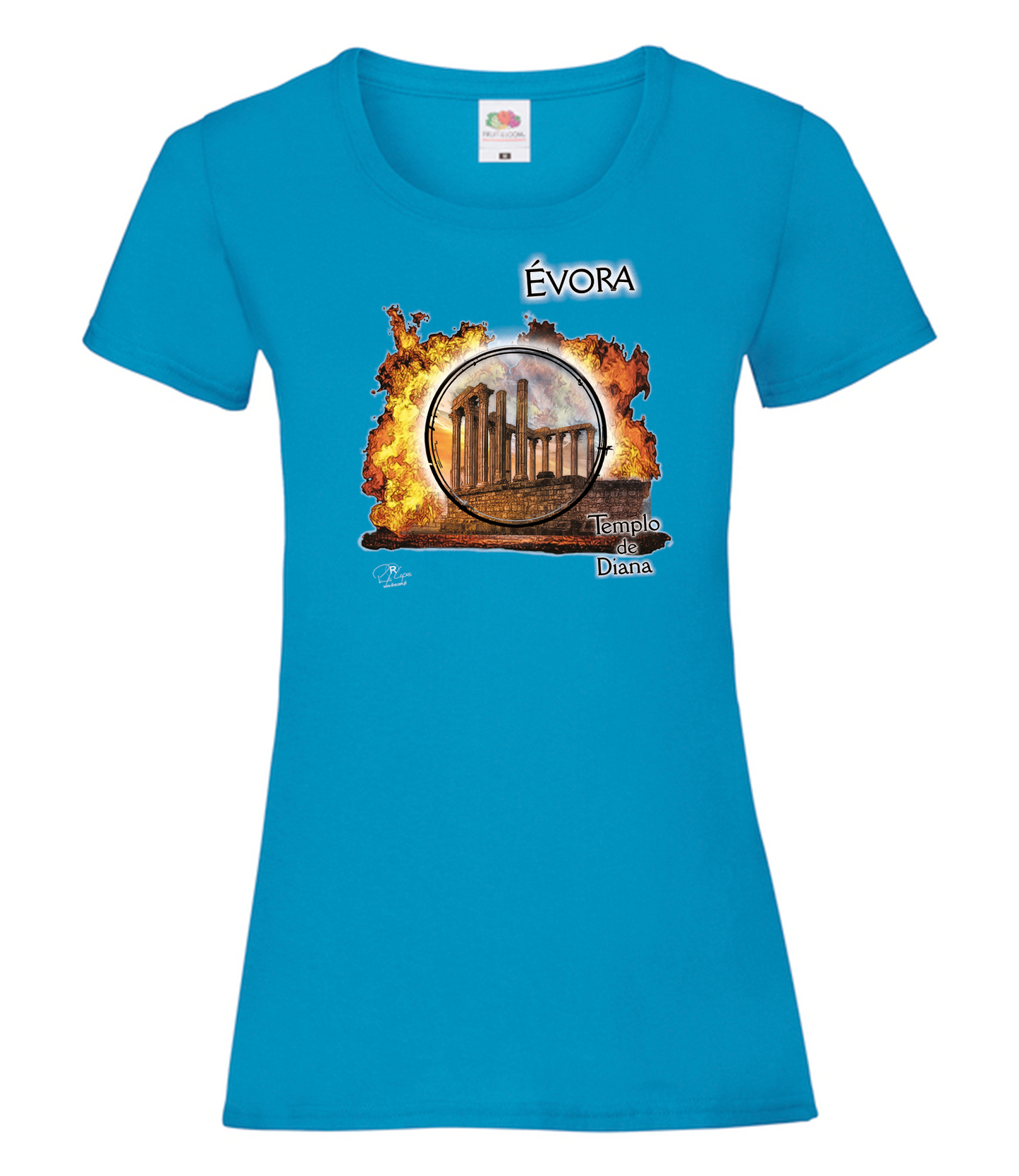 T-shirt Senhora Templo de Diana