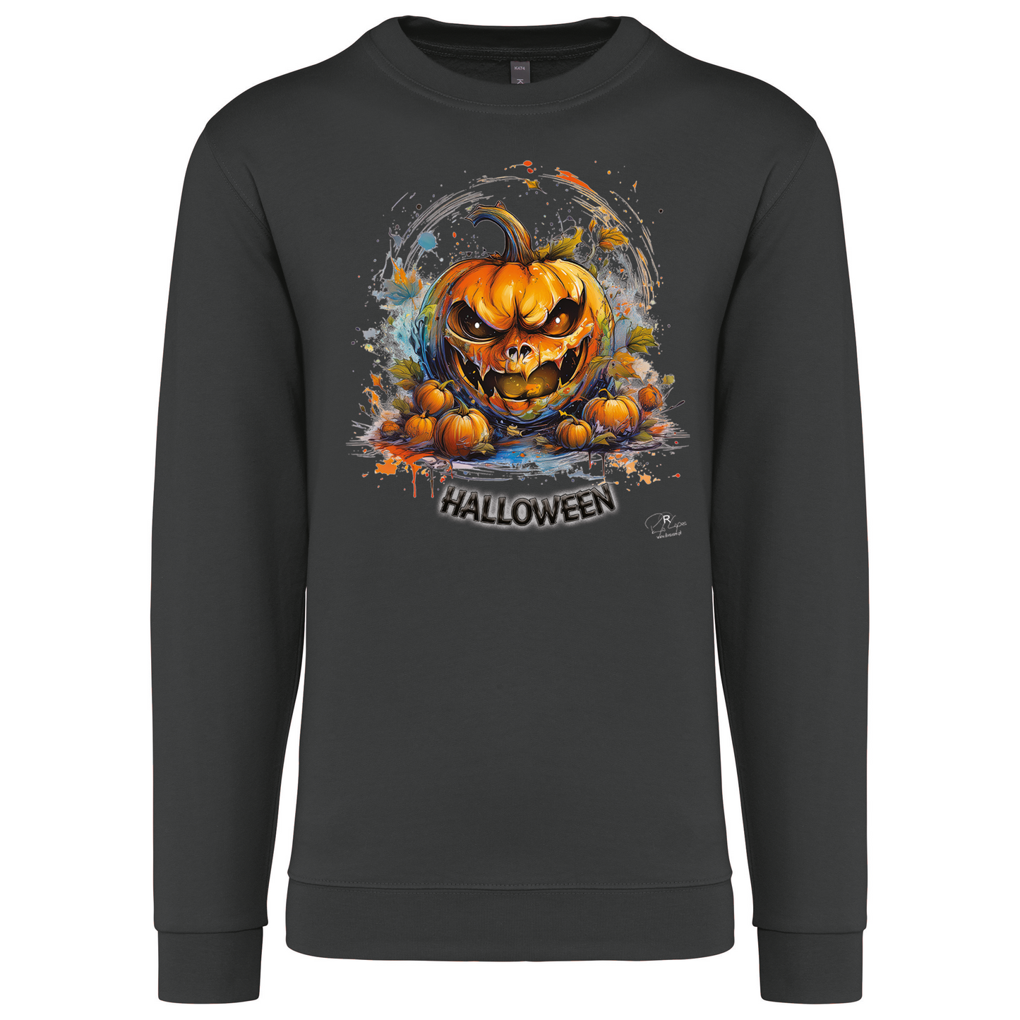 Sweatshirt Kariban sem Capuz Abóbora